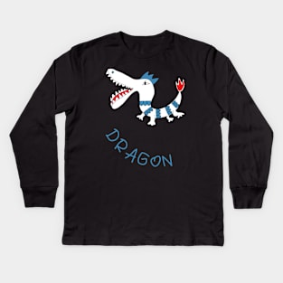 DRAGON an imaginary animal Kids Long Sleeve T-Shirt